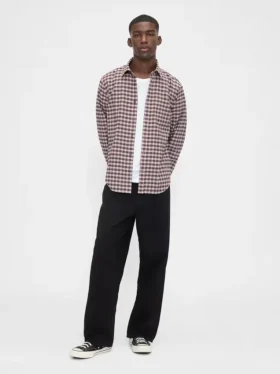 Camisa Oxford con botones
