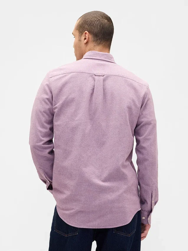 Camisa Oxford con botones