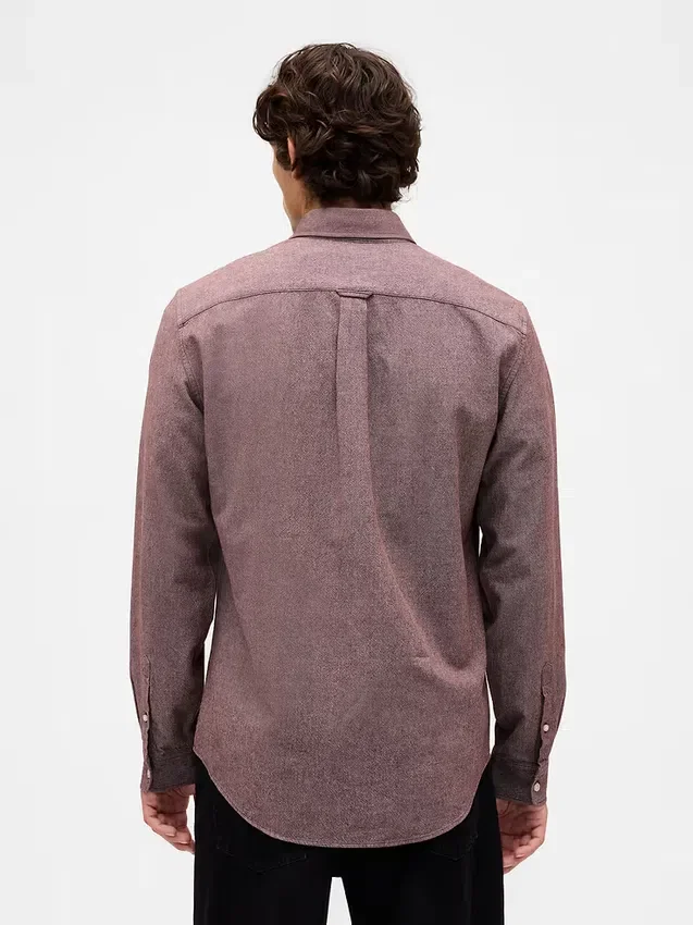 Camisa Oxford con botones