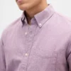 Camisa Oxford con botones