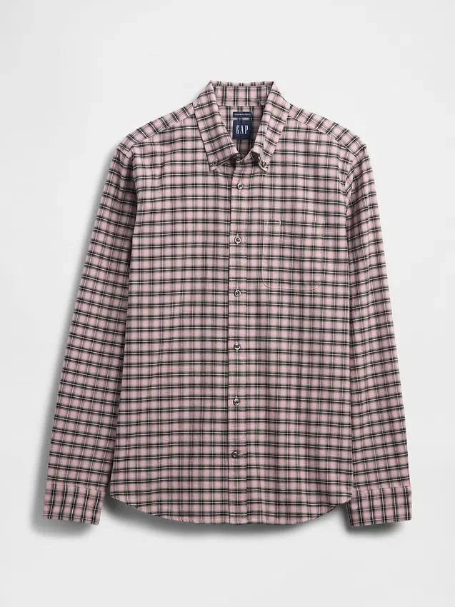 Camisa Oxford con botones
