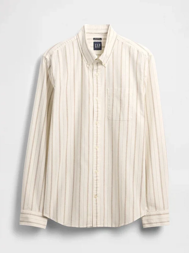 Camisa Oxford con botones