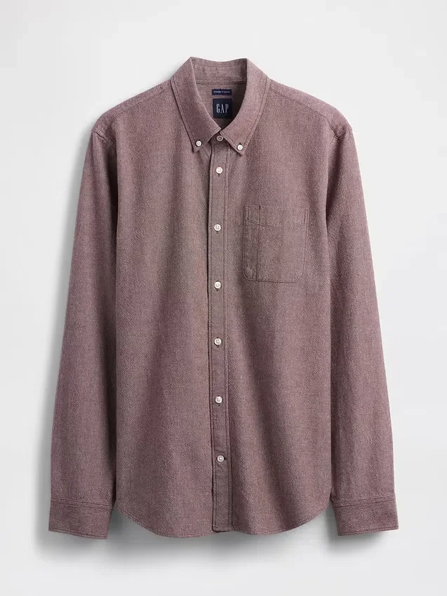 Camisa Oxford con botones