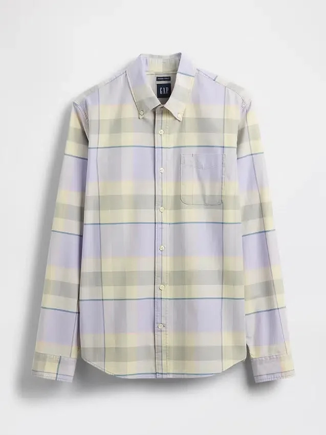 Camisa Oxford con botones