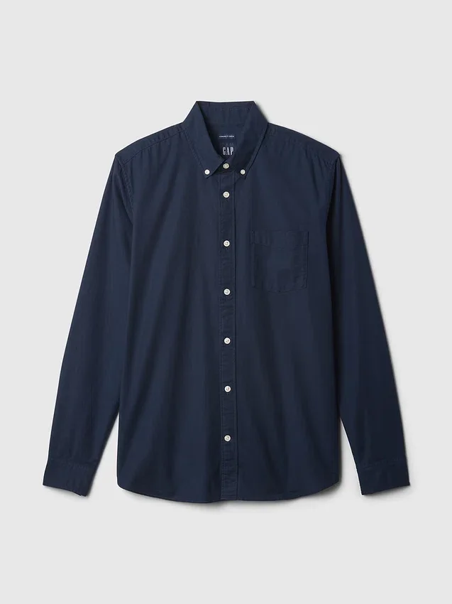 Camisa Oxford con botones