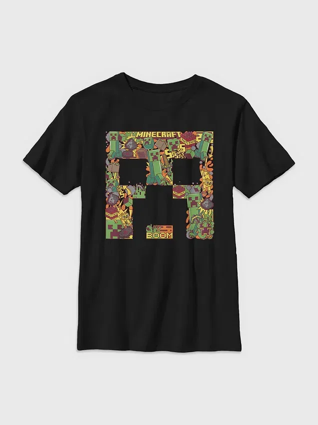 Camisa para niños de Minecraft