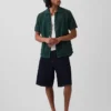 Camisa tipo jerséu holgada con textura