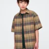 Camisas a cuadros holgadas para niños