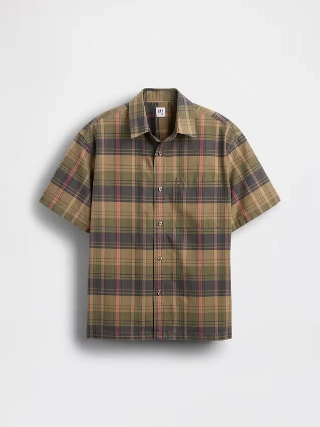 Camisas a cuadros holgadas para niños