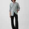 Camisas clásicas de popelín de algodón orgánico