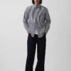 Camisas clásicas de popelín de algodón orgánico