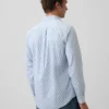 Camisas clásicas de popelín de algodón orgánico