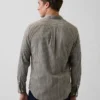 Camisas clásicas de popelín de algodón orgánico