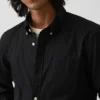 Camisas clásicas de popelín de algodón orgánico