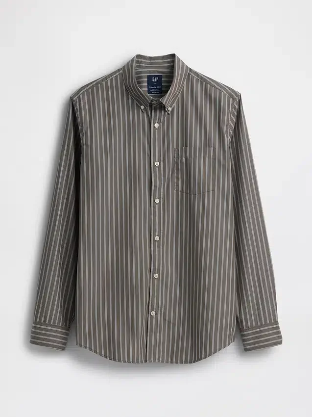Camisas clásicas de popelín de algodón orgánico