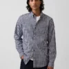 Camisas clásicas de popelín de algodón orgánico
