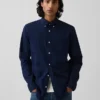Camisas clásicas de popelín de algodón orgánico
