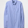 Camisas clásicas de popelín de algodón orgánico