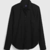 Camisas clásicas de popelín de algodón orgánico