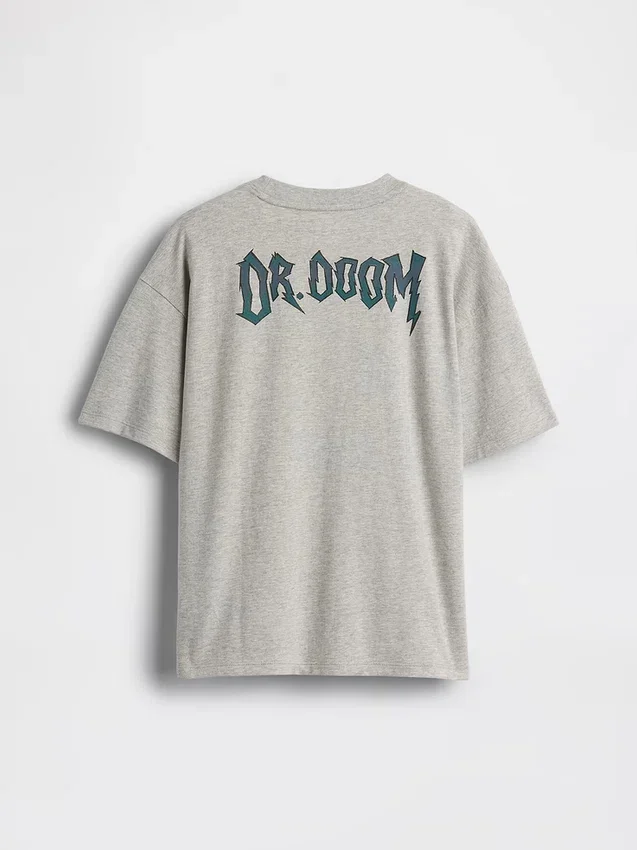 Camisas con diseño Marvel para niños, corte holgado