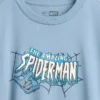 Camisas con diseño Marvel para niños, corte holgado