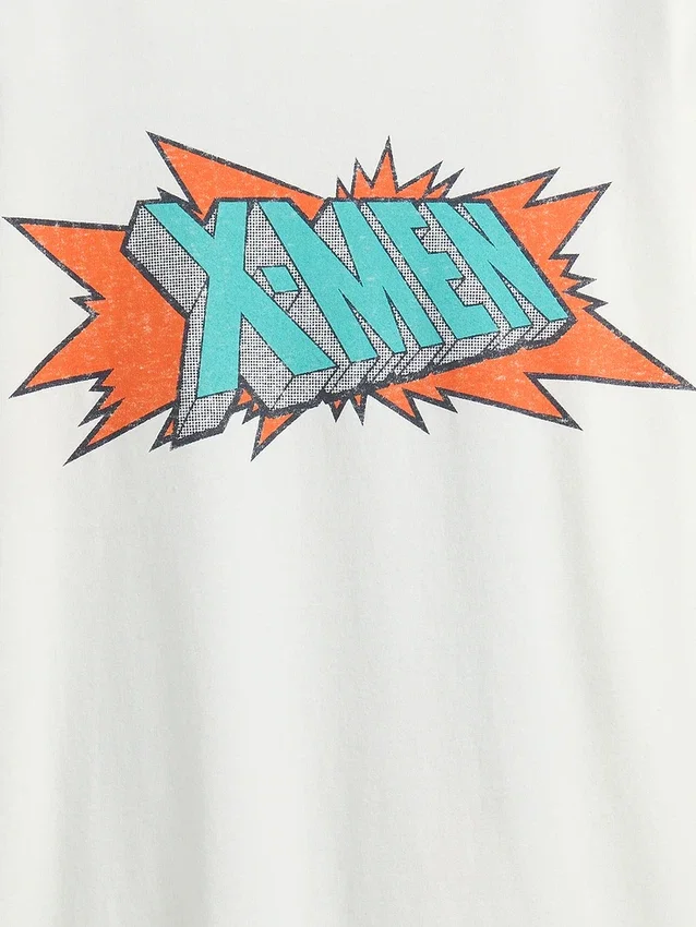 Camisas con diseño Marvel para niños, corte holgado