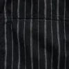 Camisas de corte holgado con dobladillo curvo y rayas de seersucker