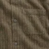 Camisas de corte recto y holgado con rayas Dobby