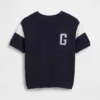 Camisas de jerséu con logotipo universitario para bebés y niños