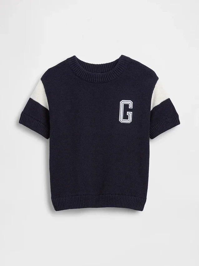 Camisas de jerséu con logotipo universitario para bebés y niños