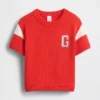 Camisas de jerséu con logotipo universitario para bebés y niños