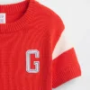 Camisas de jerséu con logotipo universitario para bebés y niños