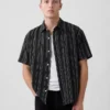 Camisas de lino y algodón con textura