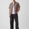 Camisas de lino y algodón con textura