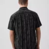 Camisas de lino y algodón con textura
