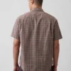 Camisas de lino y algodón con textura