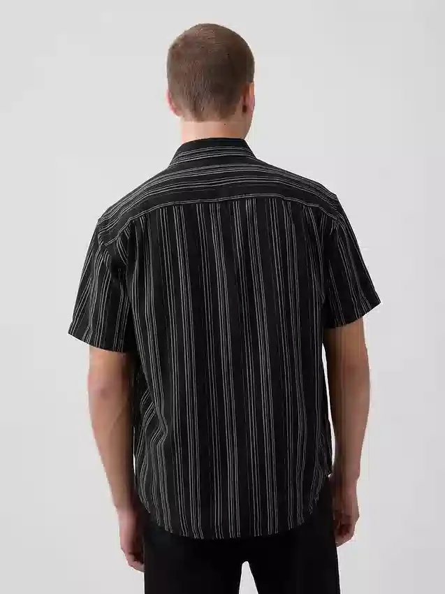 Camisas de lino y algodón con textura