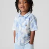 Camisas de lino y algodón para bebés y niños
