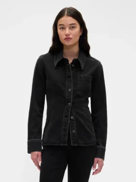 Camisas de mezclilla con costuras ajustadas