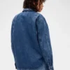 Camisas de mezclilla con cremallera GAP × Victoria Beckham