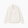 Camisas de mezclilla con cremallera GAP × Victoria Beckham