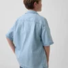 Camisas de mezclilla para niños de corte holgado
