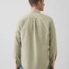 Camisas de oxford a cuadros con botones