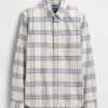 Camisas de oxford a cuadros con botones