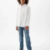 Camisas de popelín de algodón orgánico para niños