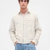 Camisas de sarga con dobladillo recto