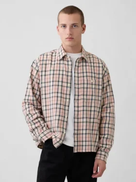 Camisas de sarga con dobladillo recto