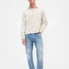 Camisas de sarga con dobladillo recto
