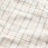 Camisas de sarga con dobladillo recto