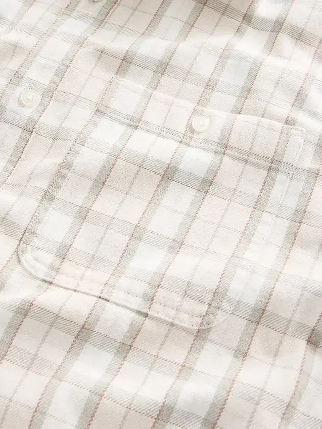 Camisas de sarga con dobladillo recto
